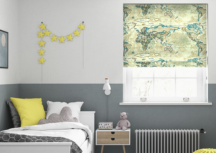 Atlas, Antique - Twist&Fit Roman Blind - Image 3